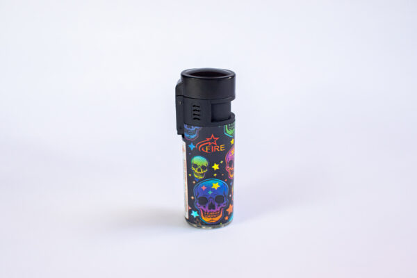 ISQUEIRO MACARICO FIRE CAVEIRAS - Imagem 3