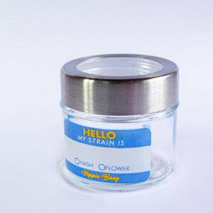 POTE EM VIDRO HIPPIE BONG STRAINS 100ML